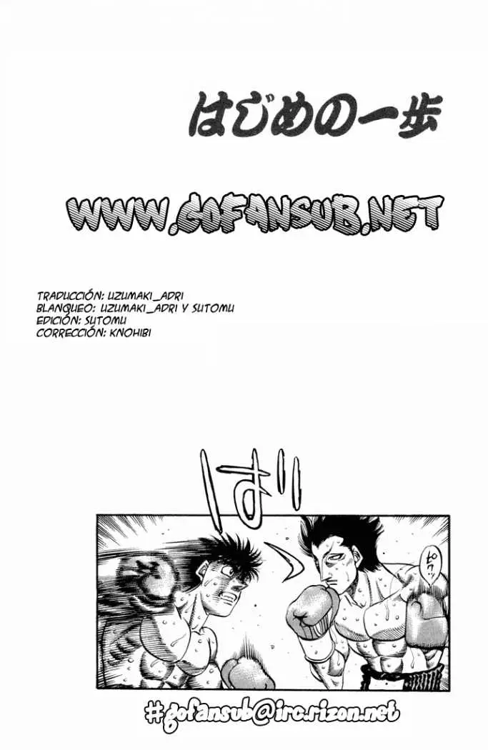 Hajime no Ippo (1989) - Capítulo 490 - Página 14 - LectorTMOo