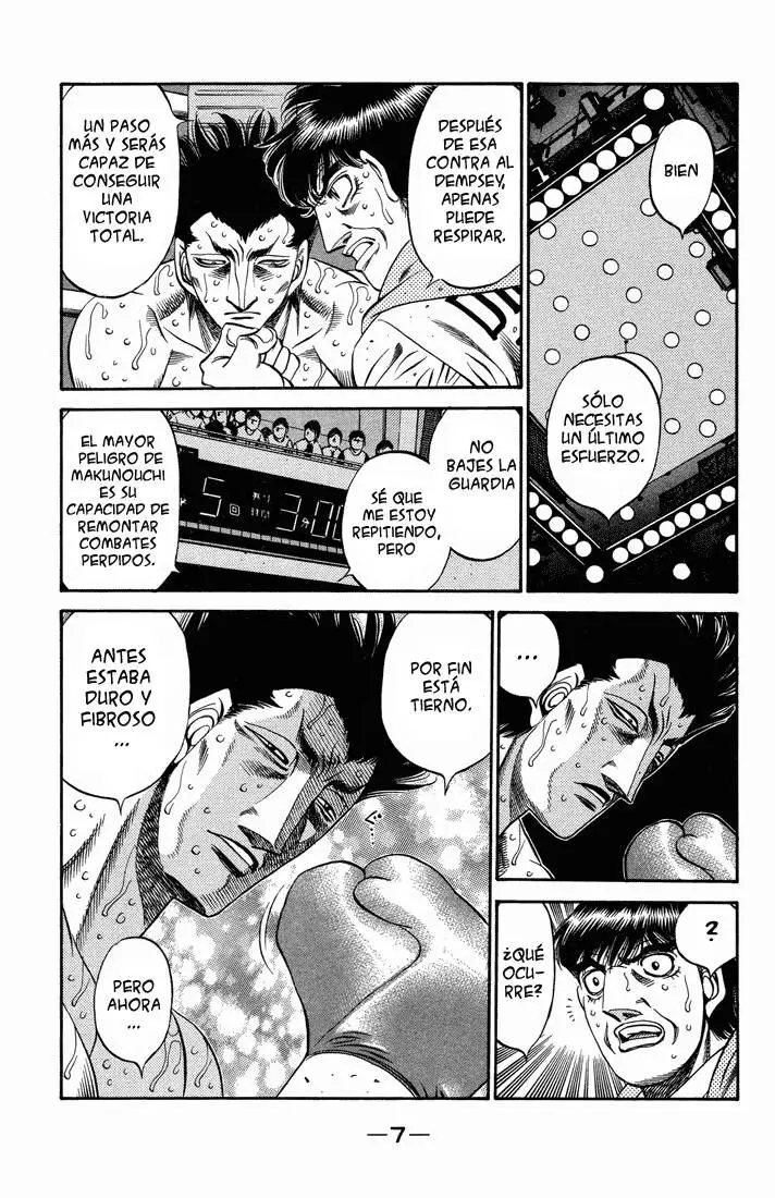 Hajime no Ippo (1989) - Capítulo 493 - Página 5 - LectorTMOo