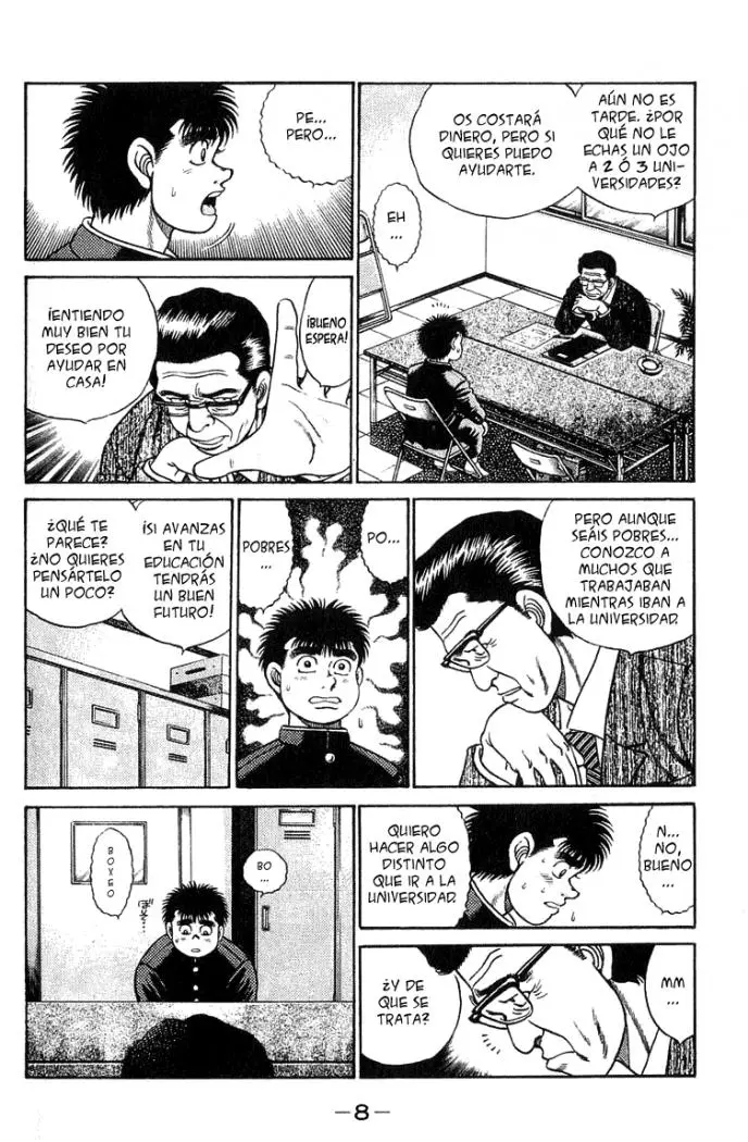 Hajime no Ippo (1989) - Capítulo 52 - Página 7 - LectorTMOo
