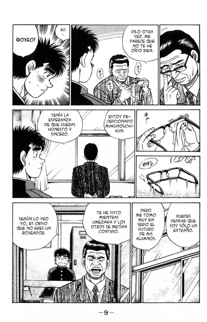Hajime no Ippo (1989) - Capítulo 52 - Página 8 - LectorTMOo