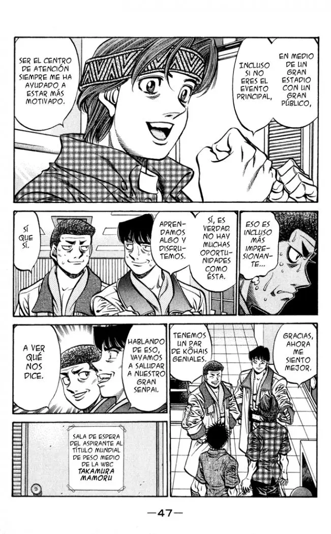 Hajime no Ippo (1989) - Capítulo 525 - Página 5 - LectorTMOo