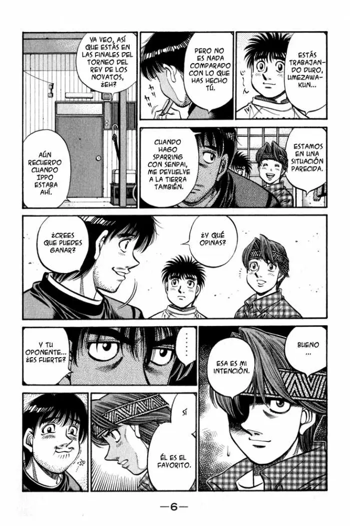 Hajime no Ippo (1989) - Capítulo 595 - Página 4 - LectorTMOo