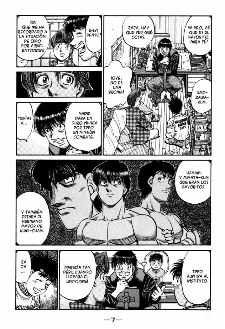 Hajime no Ippo (1989) - Capítulo 595 - Página 5 - LectorTMOo