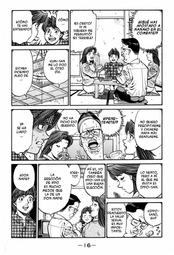 Hajime no Ippo (1989) - Capítulo 595 - Página 14 - LectorTMOo