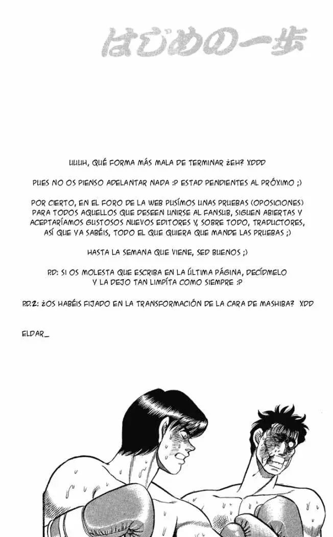 Hajime no Ippo (1989) - Capítulo 71 - Página 20 - LectorTMOo