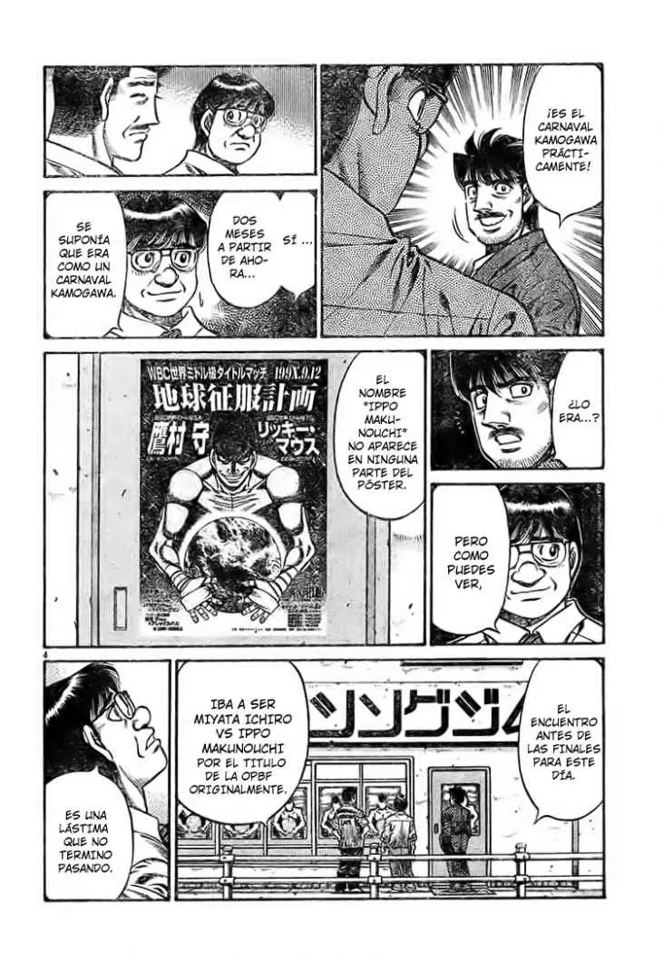 Hajime no Ippo (1989) - Capítulo 724 - Página 5 - LectorTMOo