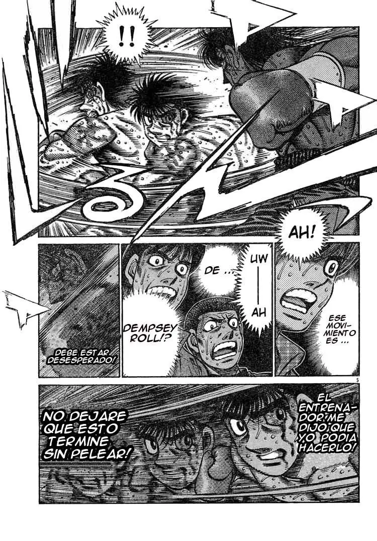 Hajime no Ippo (1989) - Capítulo 739 - Página 5 - LectorTMOo