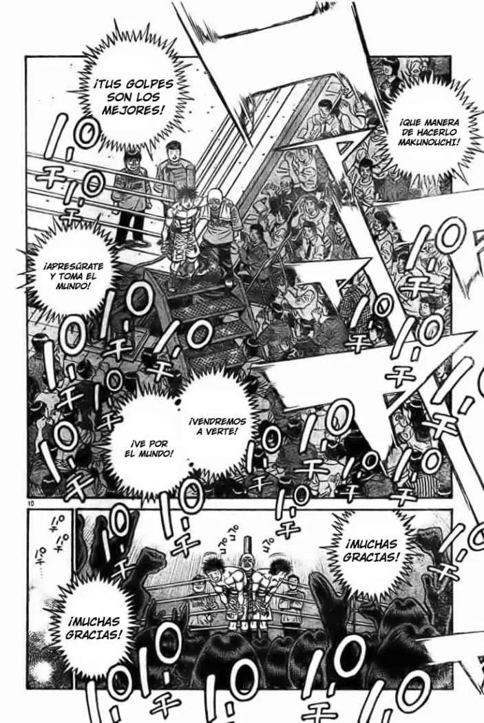 Hajime no Ippo (1989) - Capítulo 740 - Página 10 - LectorTMOo