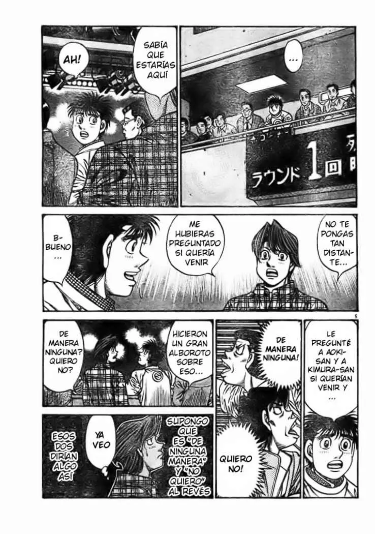 Hajime no Ippo (1989) - Capítulo 746 - Página 5 - LectorTMOo