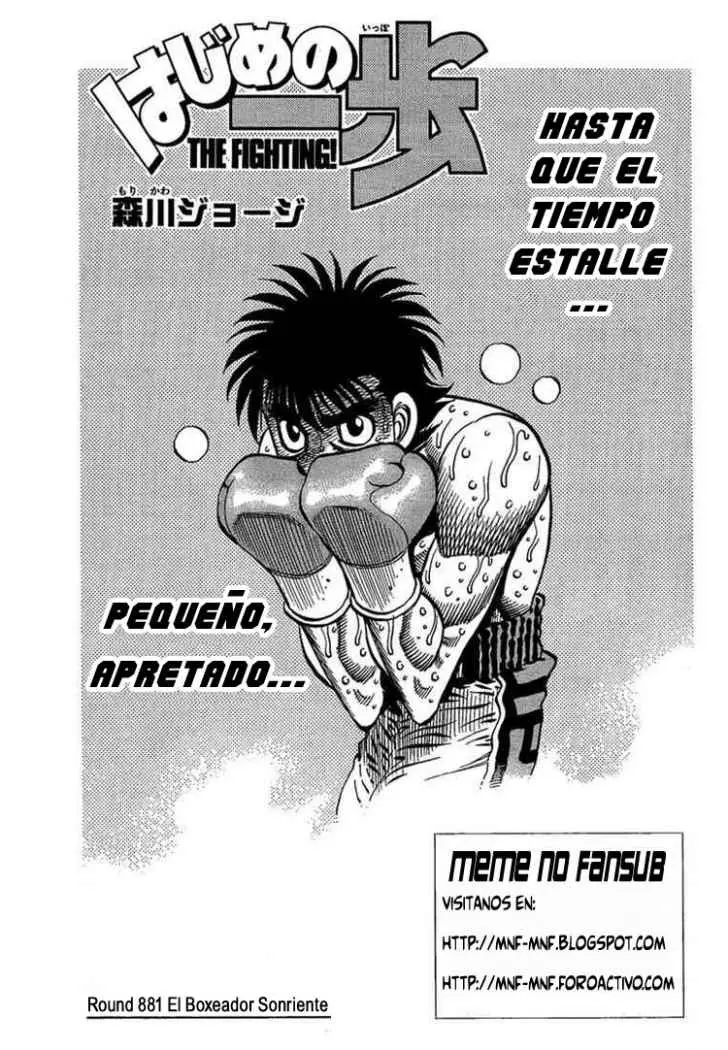 Hajime no Ippo (1989) - Capítulo 881 - Página 3 - LectorTMOo