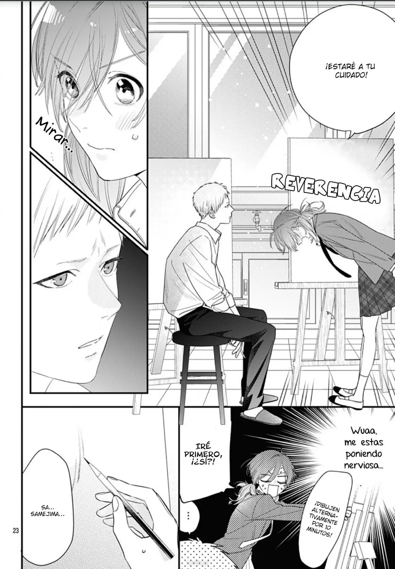 Hajimete no Sameshima-kun (2019) - Capítulo 1 - Página 25 - LectorTMOo