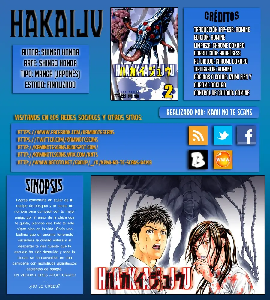 Hakaijuu (2010) - Capítulo 6 - Página 1 - LectorTMOo