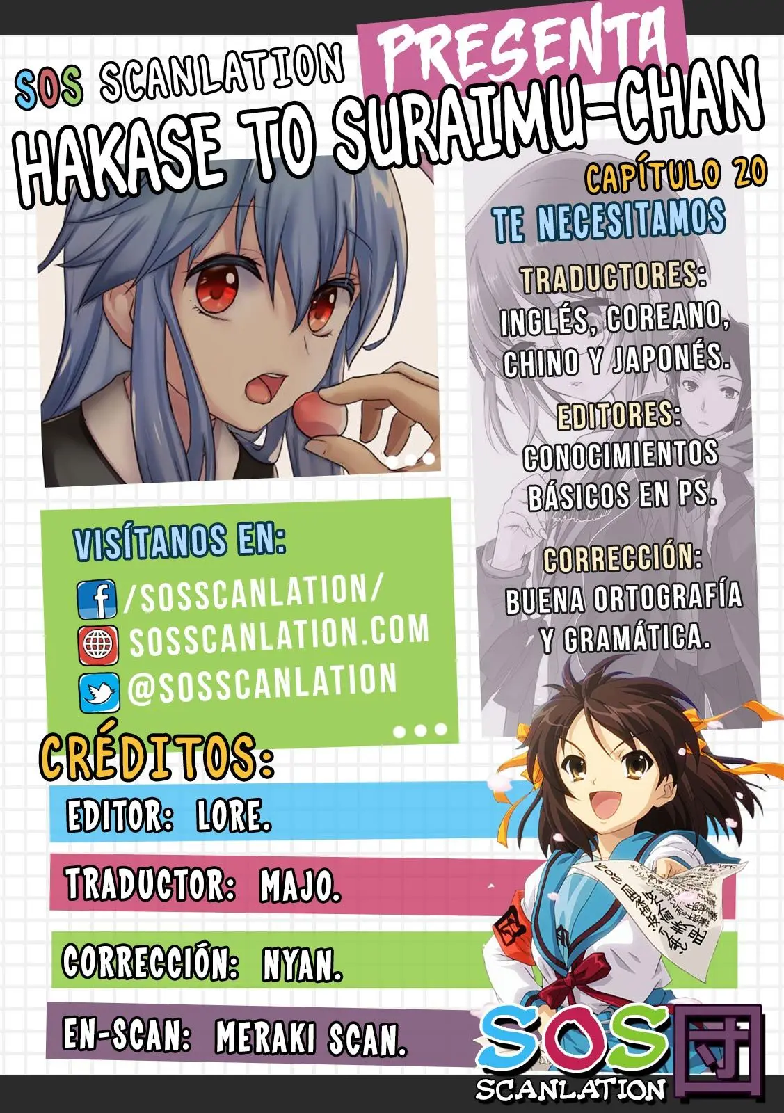 HAKASE TO SURAIMU-CHAN (2015) - Capítulo 20 - Página 1 - LectorTMOo