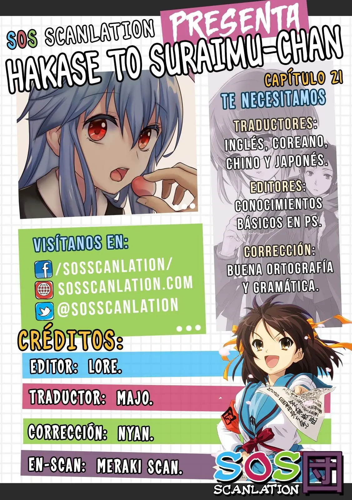 HAKASE TO SURAIMU-CHAN (2015) - Capítulo 21 - Página 1 - LectorTMOo