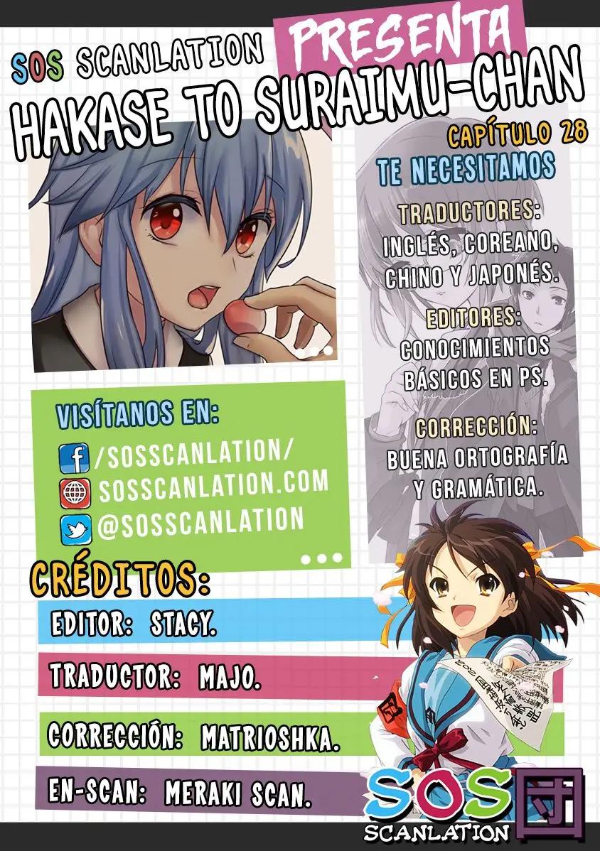 HAKASE TO SURAIMU-CHAN (2015) - Capítulo 28 - Página 1 - LectorTMOo