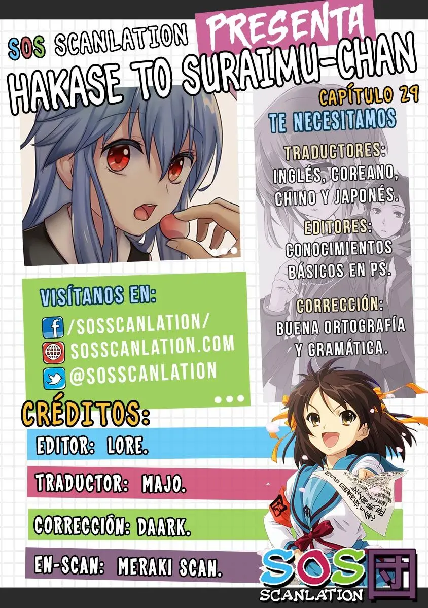 HAKASE TO SURAIMU-CHAN (2015) - Capítulo 29 - Página 1 - LectorTMOo