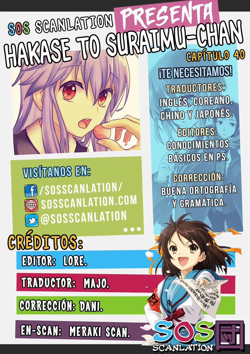 HAKASE TO SURAIMU-CHAN (2015) - Capítulo 40 - Página 1 - LectorTMOo