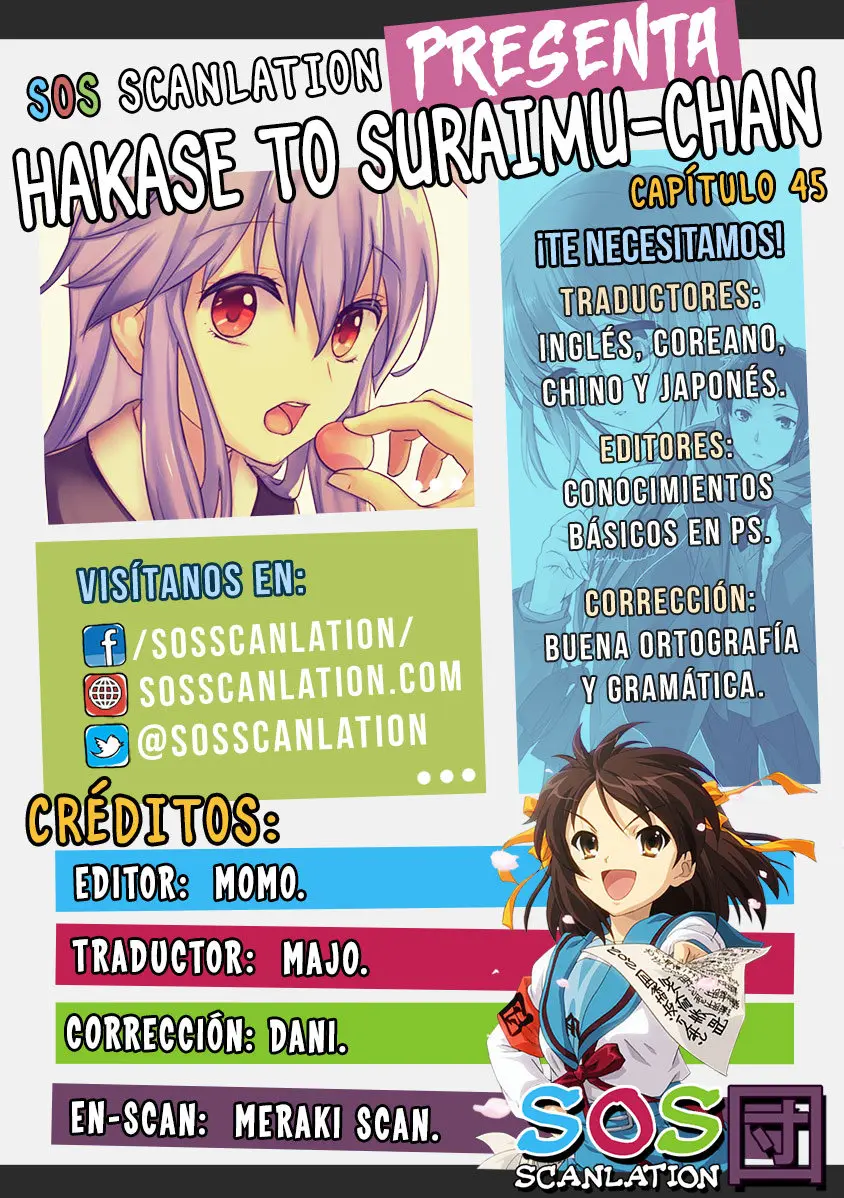 HAKASE TO SURAIMU-CHAN (2015) - Capítulo 45 - Página 1 - LectorTMOo