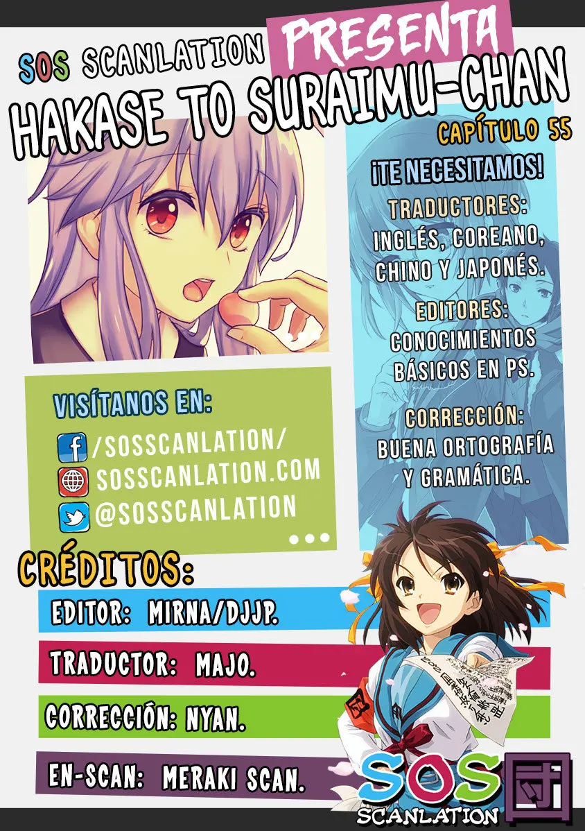 HAKASE TO SURAIMU-CHAN (2015) - Capítulo 55 - Página 1 - LectorTMOo