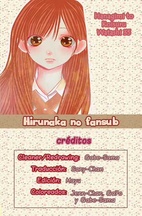 Hana-kun to Koisuru Watashi (2011) - Capítulo 35 - Página 1 - LectorTMOo