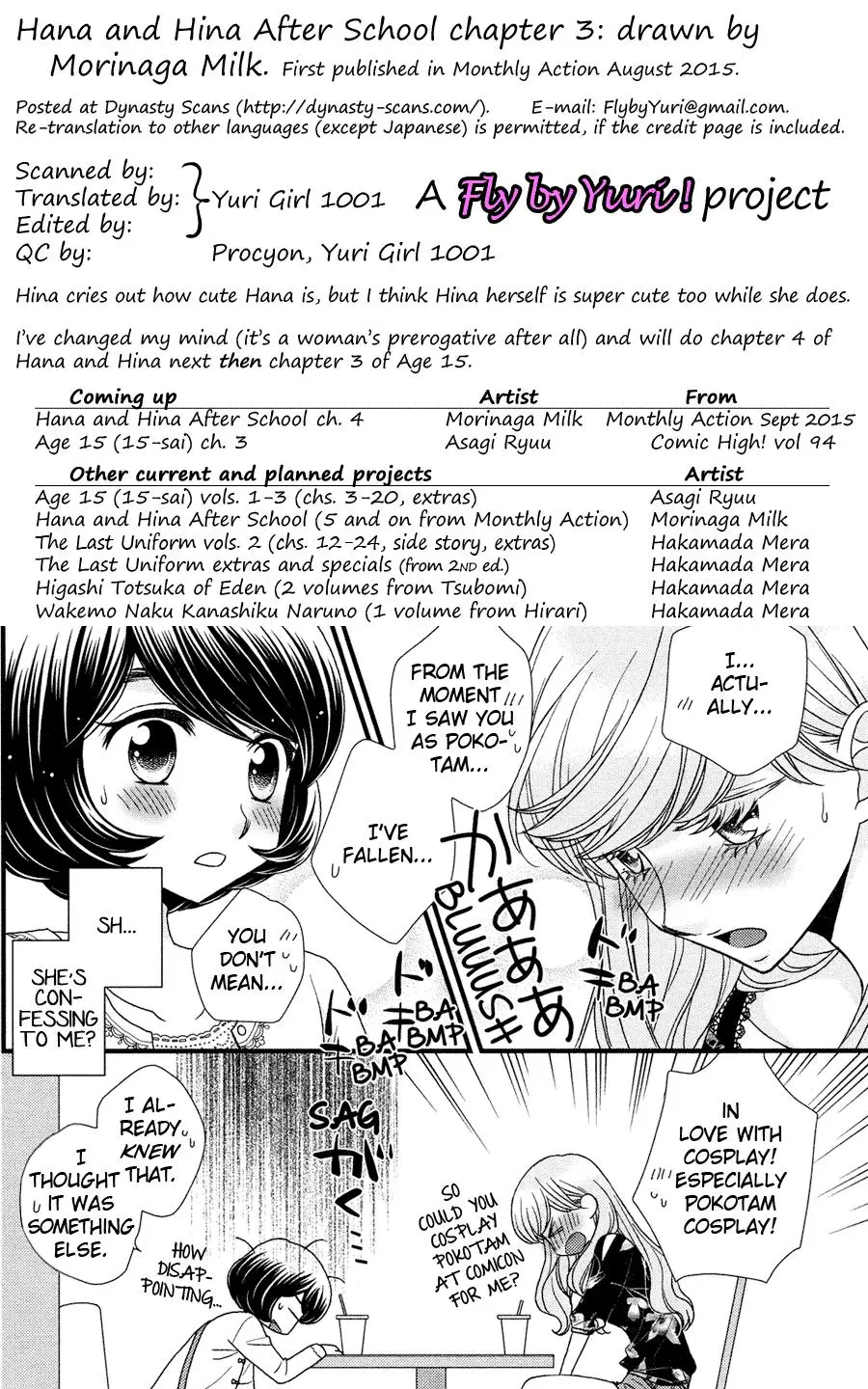 Hana to Hina wa Houkago (2015) - Capítulo 3 - Página 26 - LectorTMOo