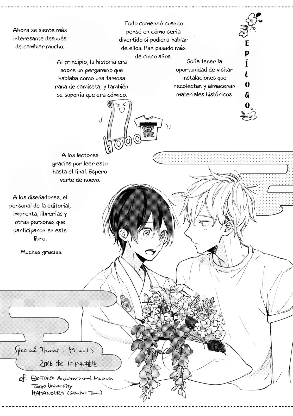 Hana wo Tadoreba Kimi no Yubisaki - Capítulo 6.5 - Página 21 - LectorTMOo
