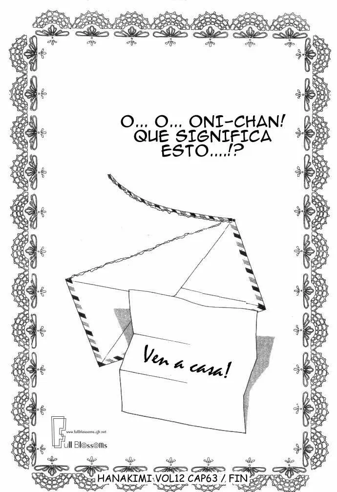 Hanazakari no Kimitachi e (1996) - Capítulo 63 - Página 33 - LectorTMOo