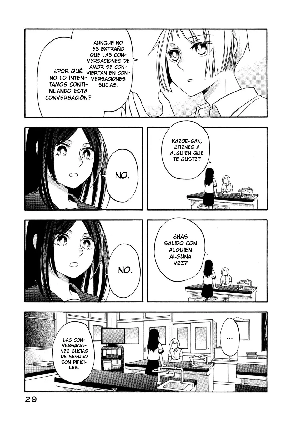 Hanazono and Kazoe's Bizzare After School Rendezvous (2020) - Capítulo 10 - Página 9 - LectorTMOo