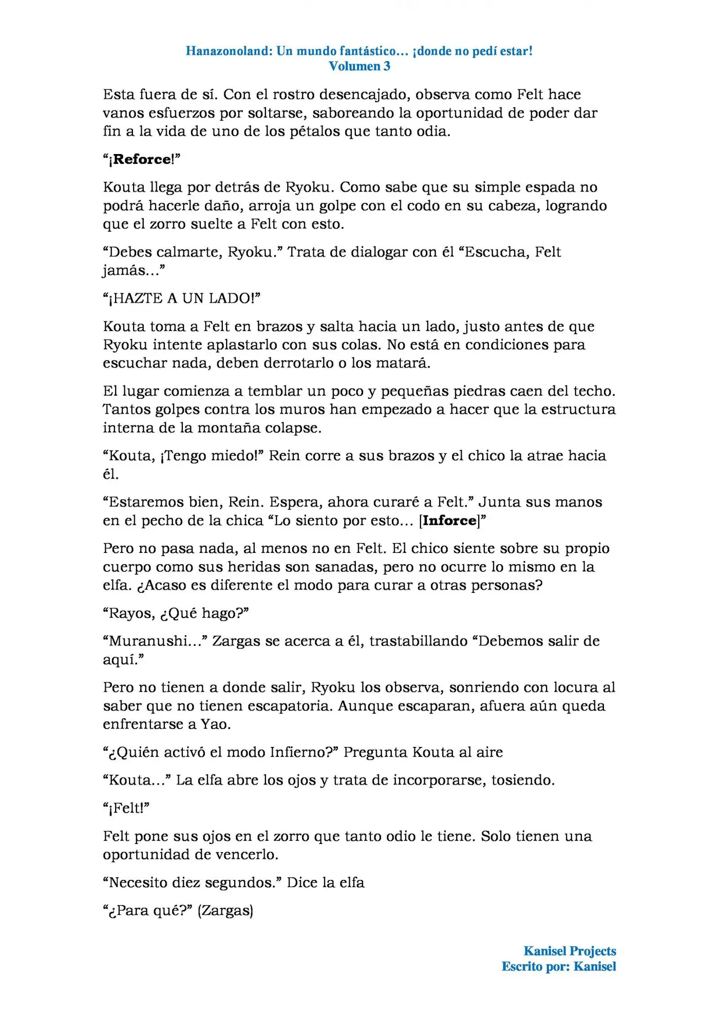 Hanazonoland: Un nuevo mundo... ¡Donde no pedí estar! (Novela) (2017) - Capítulo 80 - Página 8 - LectorTMOo