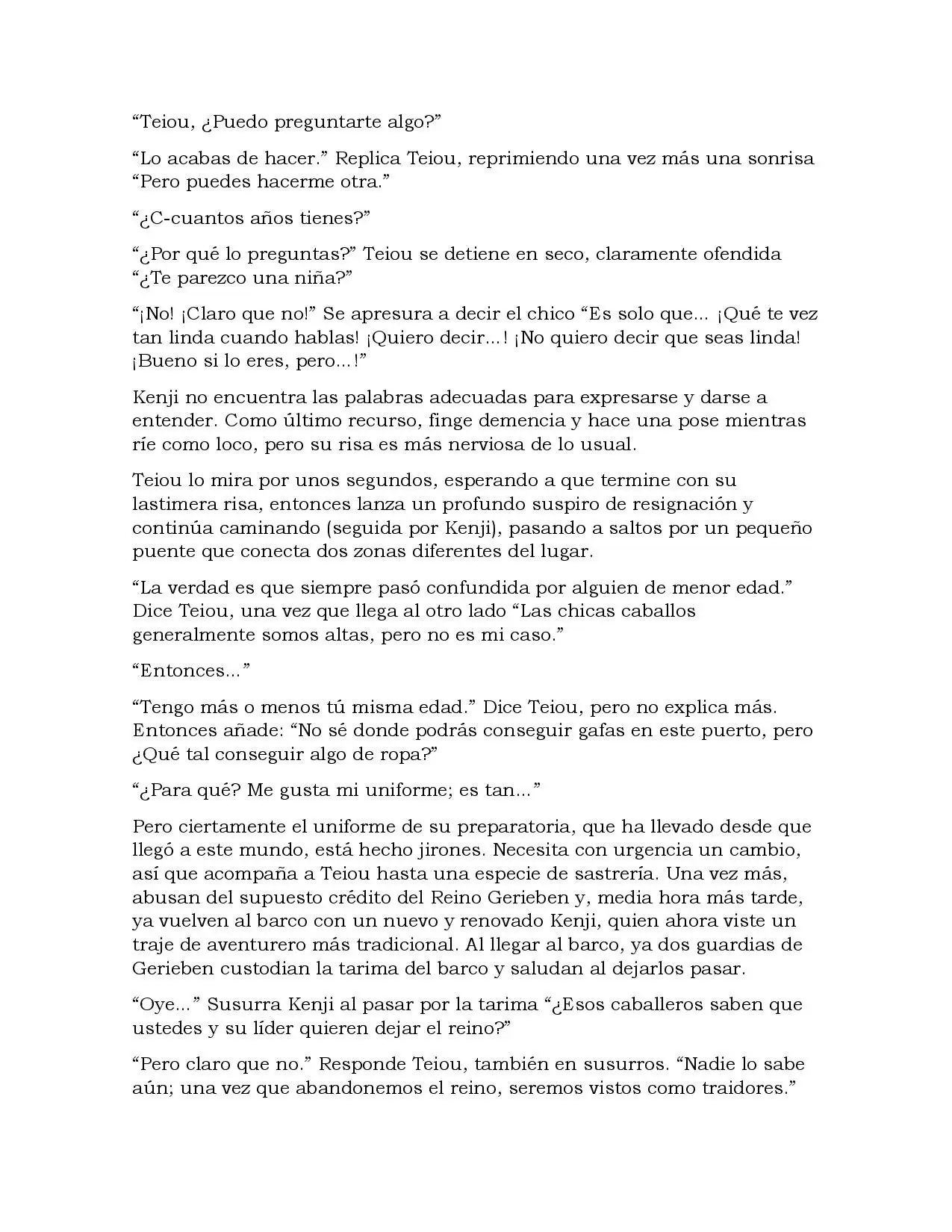 Hanazonoland: Un nuevo mundo... ¡Donde no pedí estar! (Novela) (2017) - Capítulo 93 - Página 5 - LectorTMOo