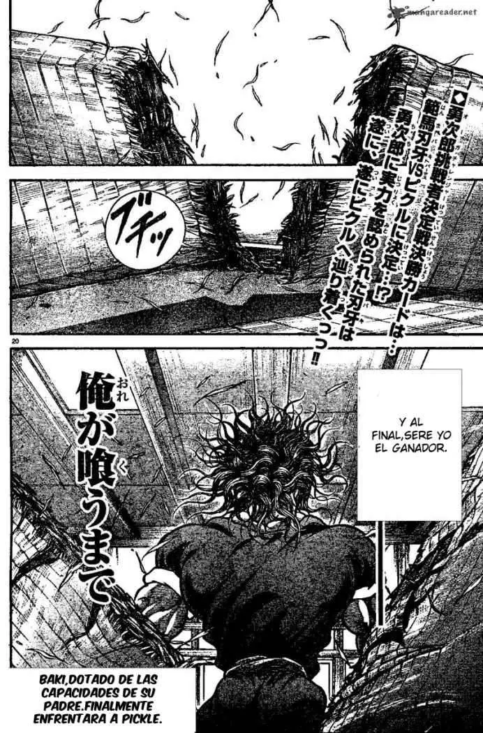 HANMA BAKI: SON OF OGRE (2006) - Capítulo 154 - Página 20 - LectorTMOo