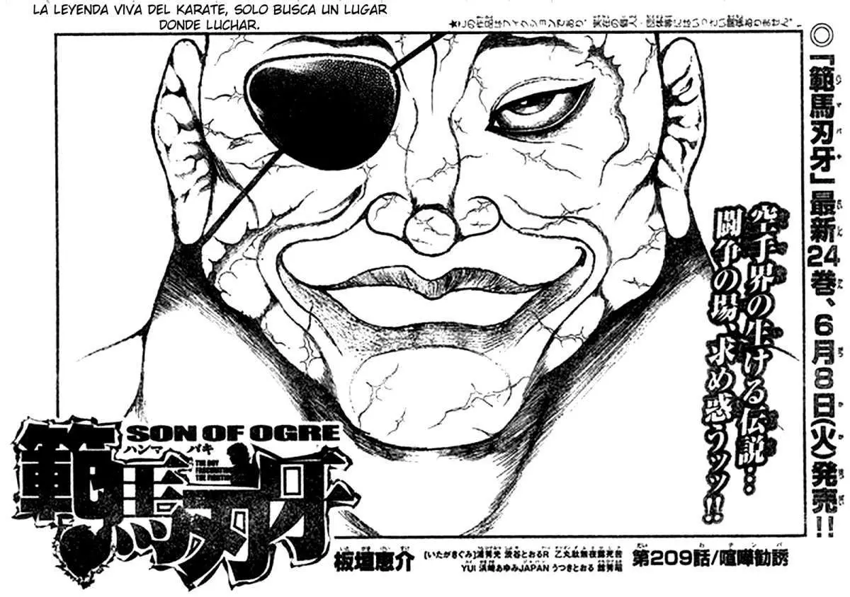HANMA BAKI: SON OF OGRE (2006) - Capítulo 209 - Página 1 - LectorTMOo