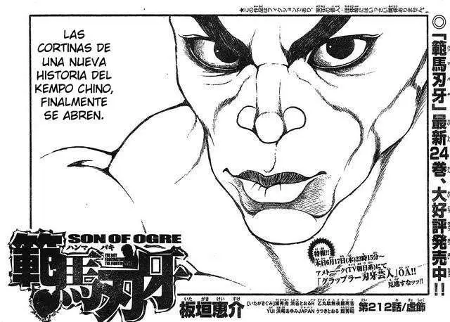 HANMA BAKI: SON OF OGRE (2006) - Capítulo 212 - Página 1 - LectorTMOo