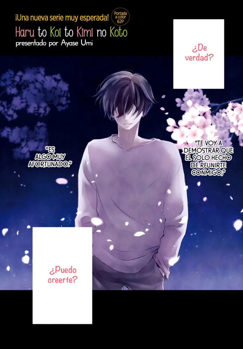 Haru to Koi to Kimi no Koto (2019) - Capítulo 1 - Página 4 - LectorTMOo