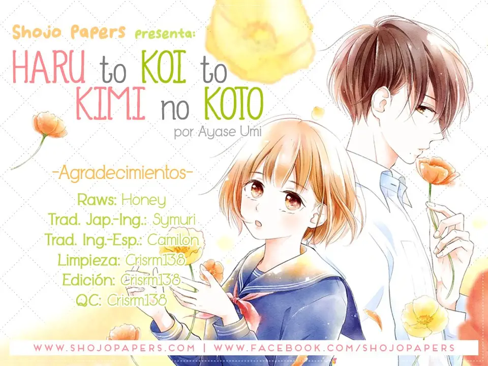 Haru to Koi to Kimi no Koto (2019) - Capítulo 9 - Página 1 - LectorTMOo