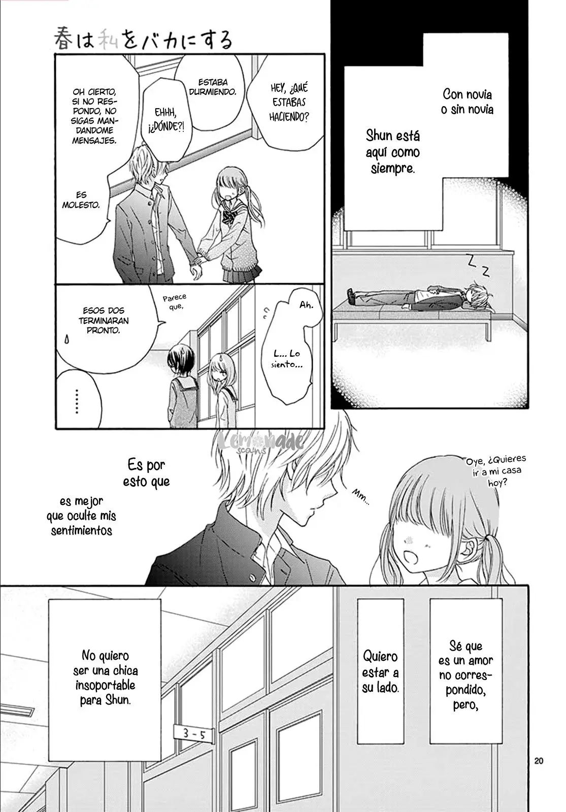 Haru Wa Watashi Wo Baka Ni Suru (2018) - Capítulo 1 - Página 23 - LectorTMOo