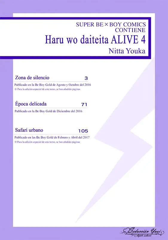 Haru wo Daiteita ALIVE - Capítulo 13 - Página 5 - LectorTMOo