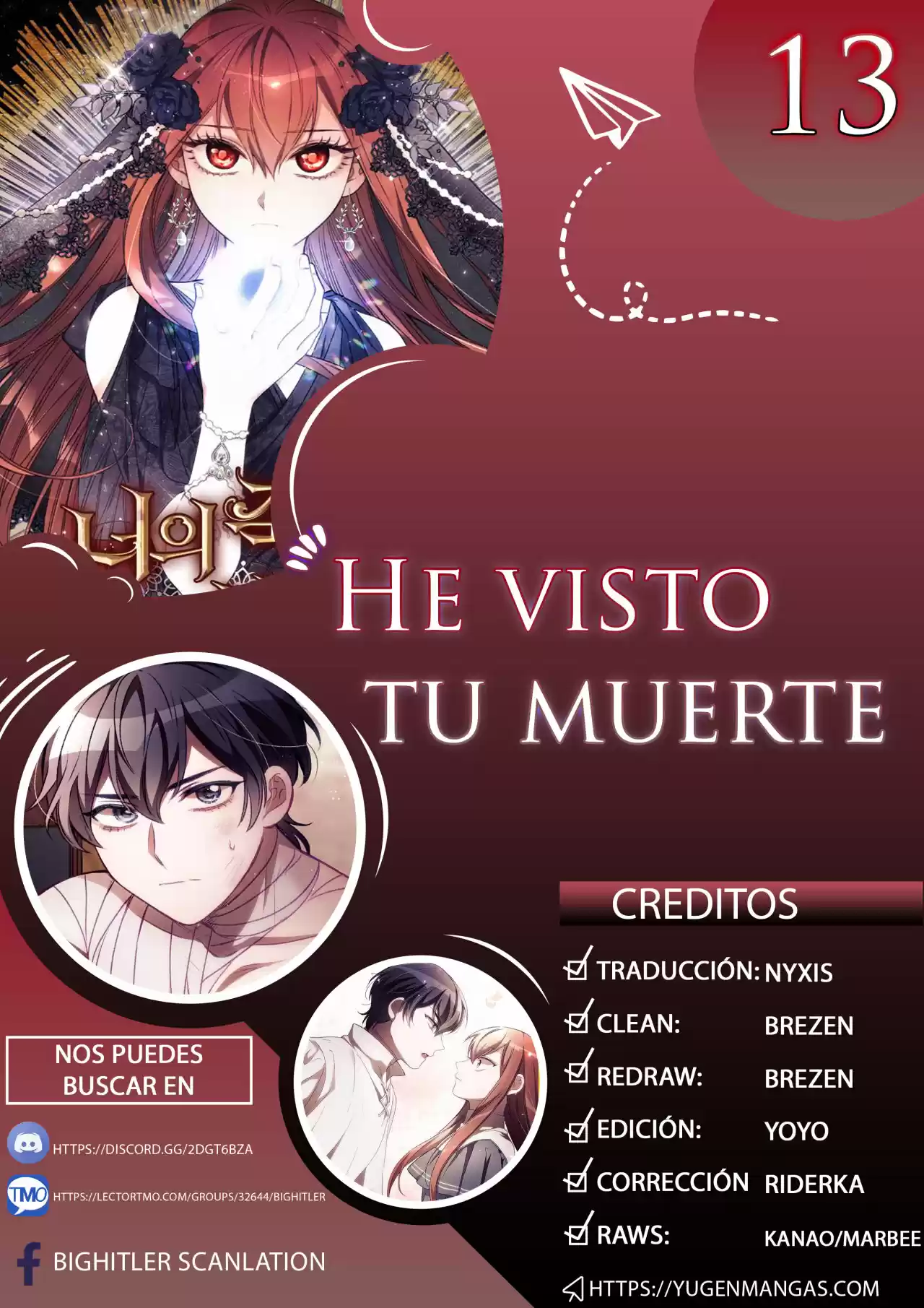 He visto tu muerte - Capítulo 13 - Página 1 - LectorTMOo
