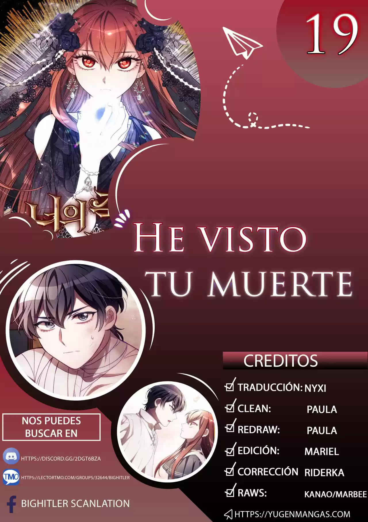 He visto tu muerte - Capítulo 19 - Página 1 - LectorTMOo