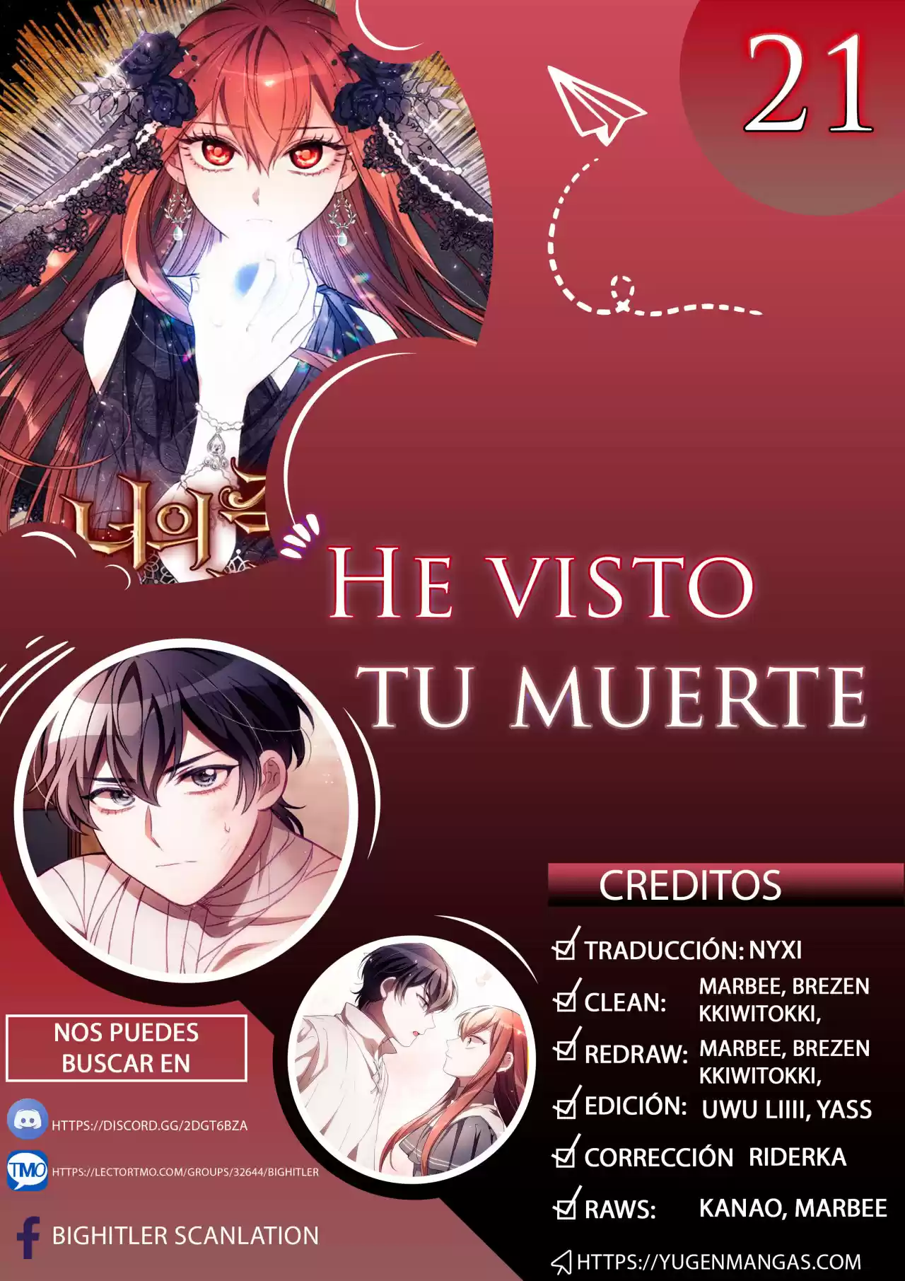 He visto tu muerte - Capítulo 21 - Página 1 - LectorTMOo