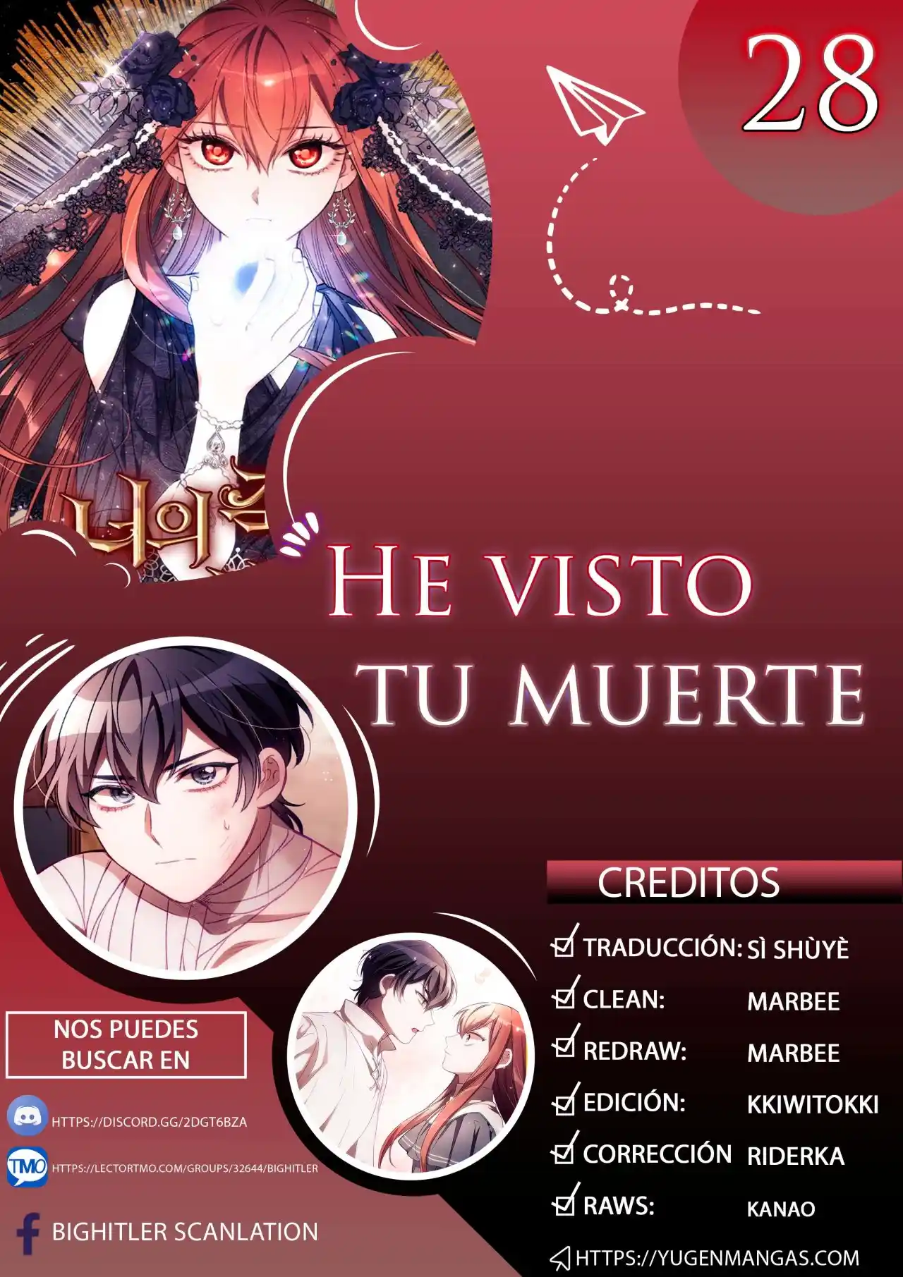 He visto tu muerte - Capítulo 28 - Página 1 - LectorTMOo