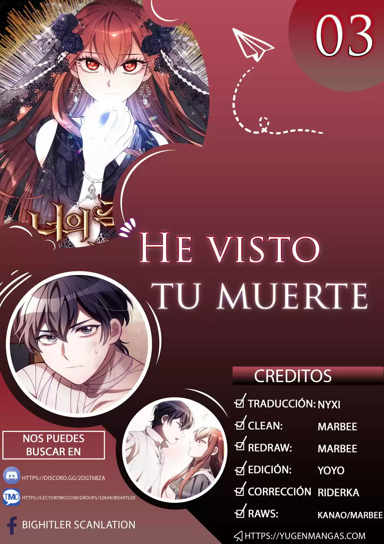 He visto tu muerte - Capítulo 3 - Página 1 - LectorTMOo