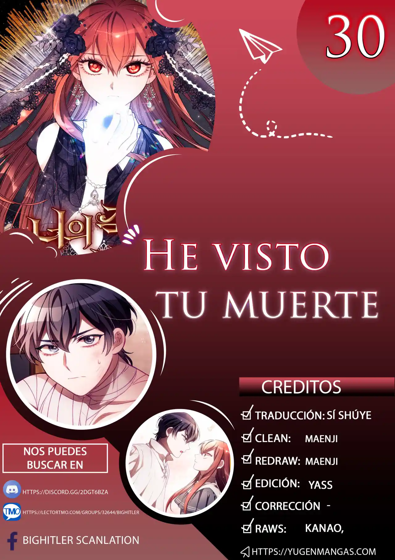 He visto tu muerte - Capítulo 30 - Página 1 - LectorTMOo