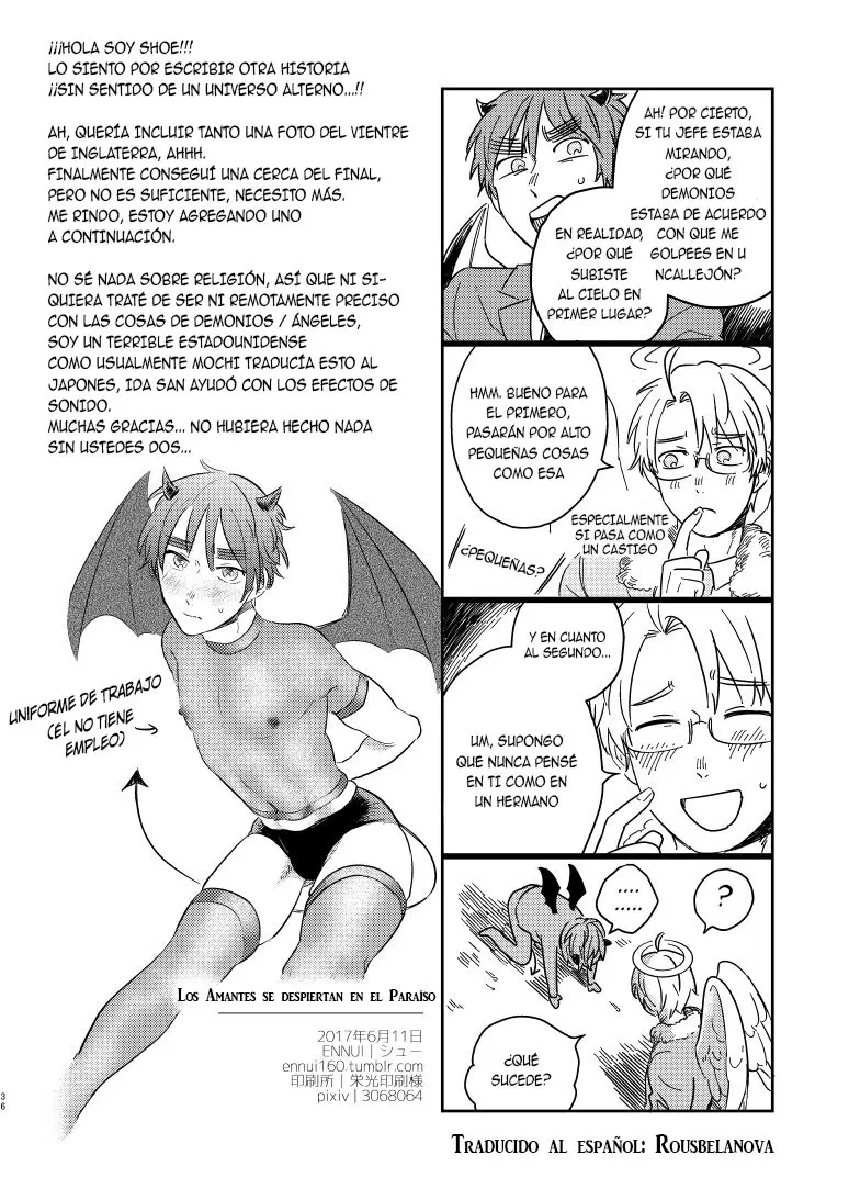 Hetalia doujines parejas (2014) - Capítulo 100 - Página 35 - LectorTMOo