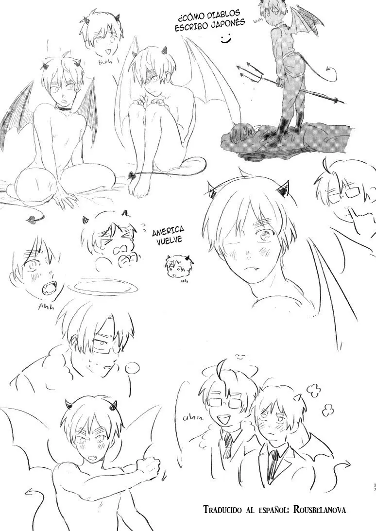 Hetalia doujines parejas (2014) - Capítulo 100 - Página 36 - LectorTMOo