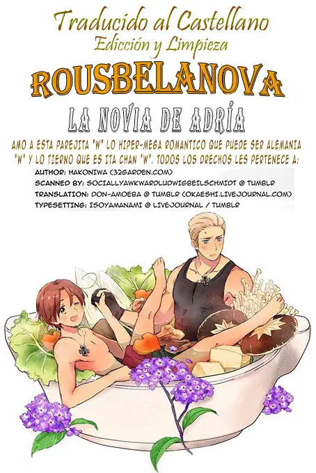 Hetalia doujines parejas (2014) - Capítulo 65 - Página 56 - LectorTMOo