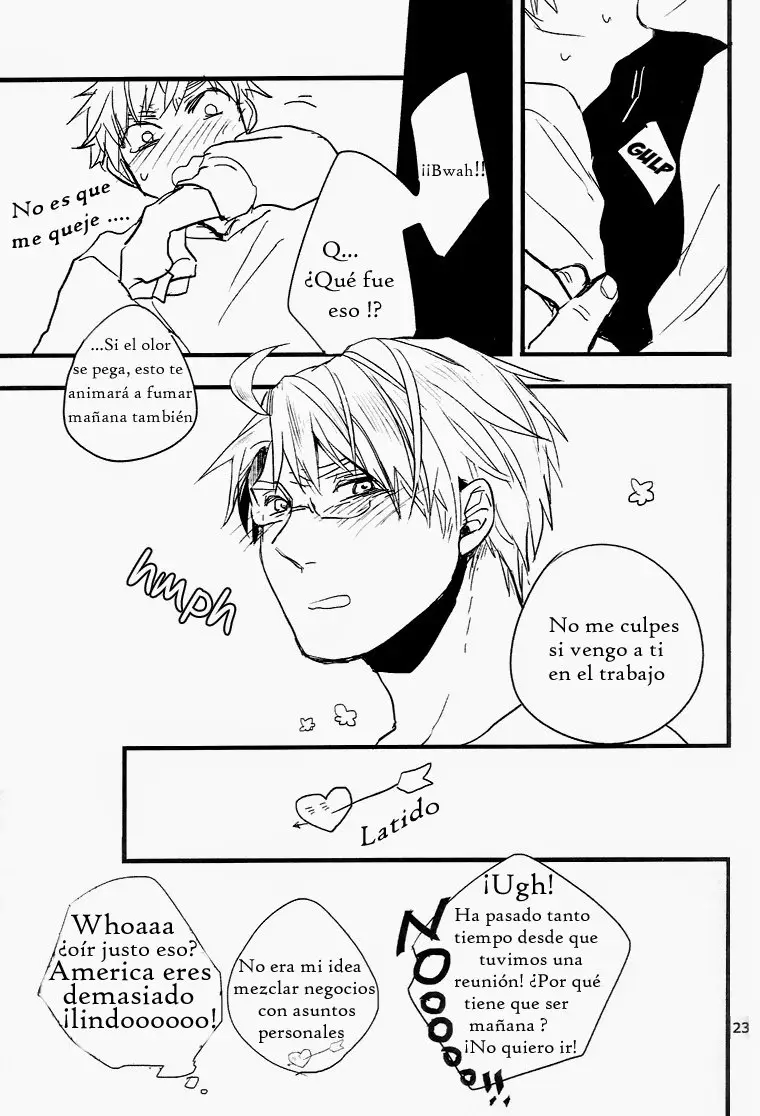 Hetalia doujines parejas (2014) - Capítulo 8 - Página 22 - LectorTMOo
