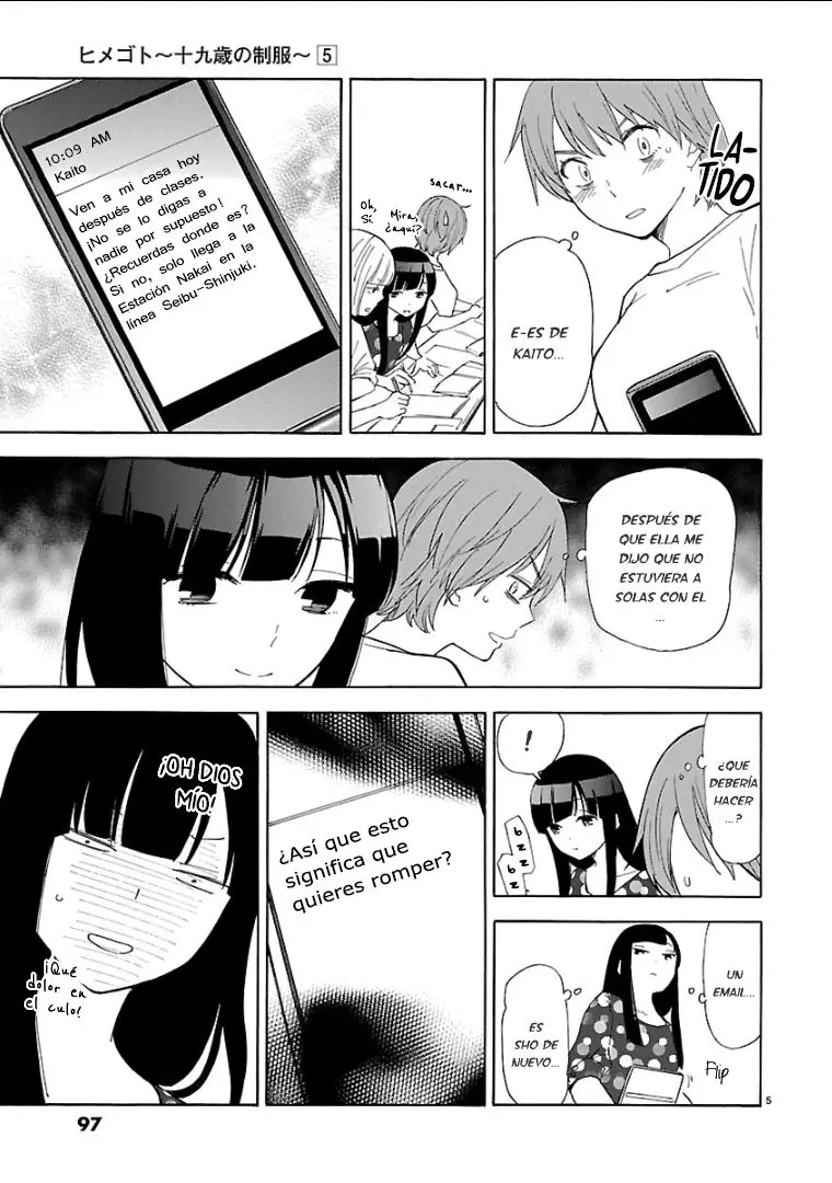 Himegoto: Juukyuusai no Seifuku (2010) - Capítulo 55 - Página 7 - LectorTMOo