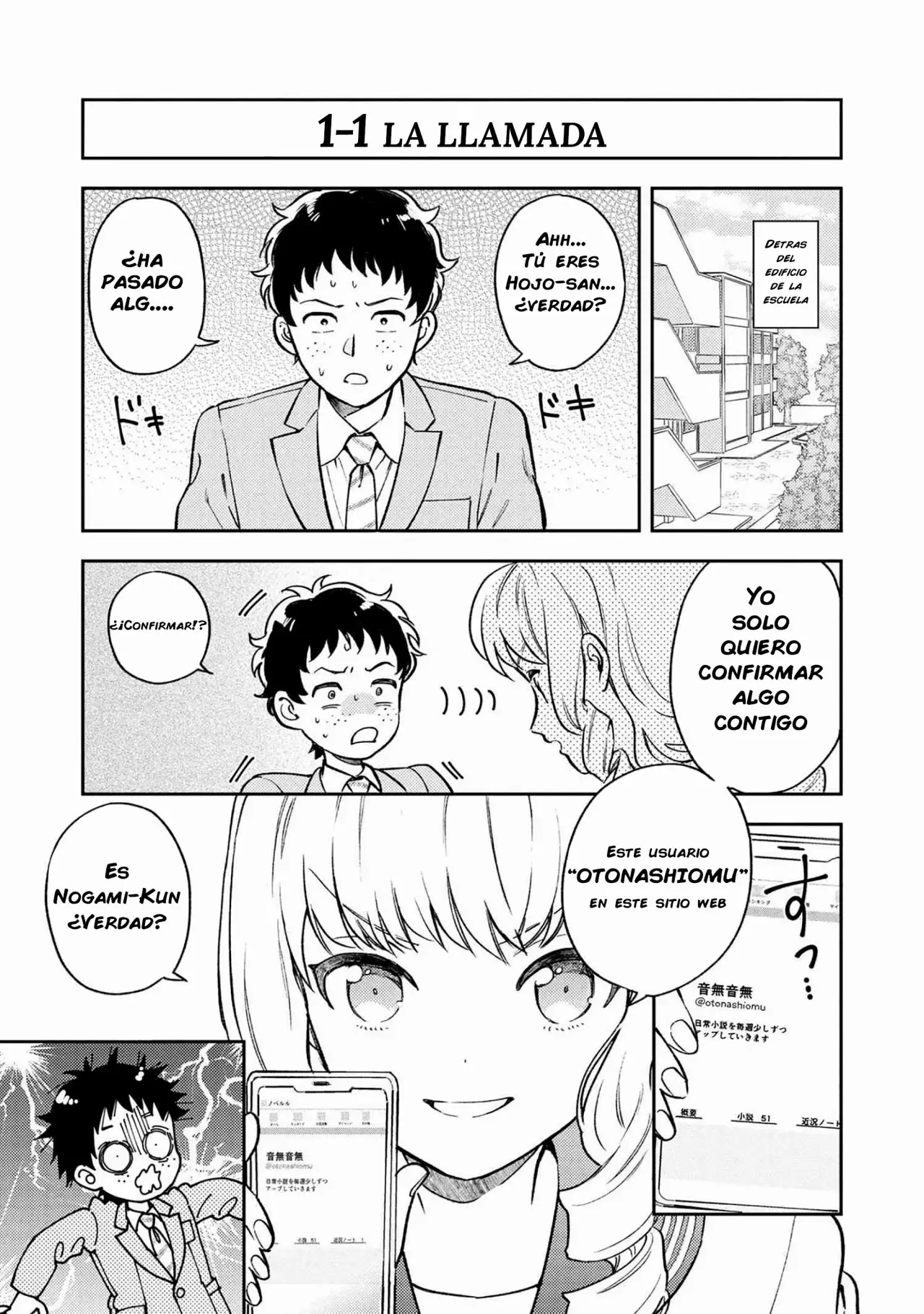 Houjou Urara no renai shousetsu o kaki nasai! (2020) - Capítulo 1.1 - Página 6 - LectorTMOo