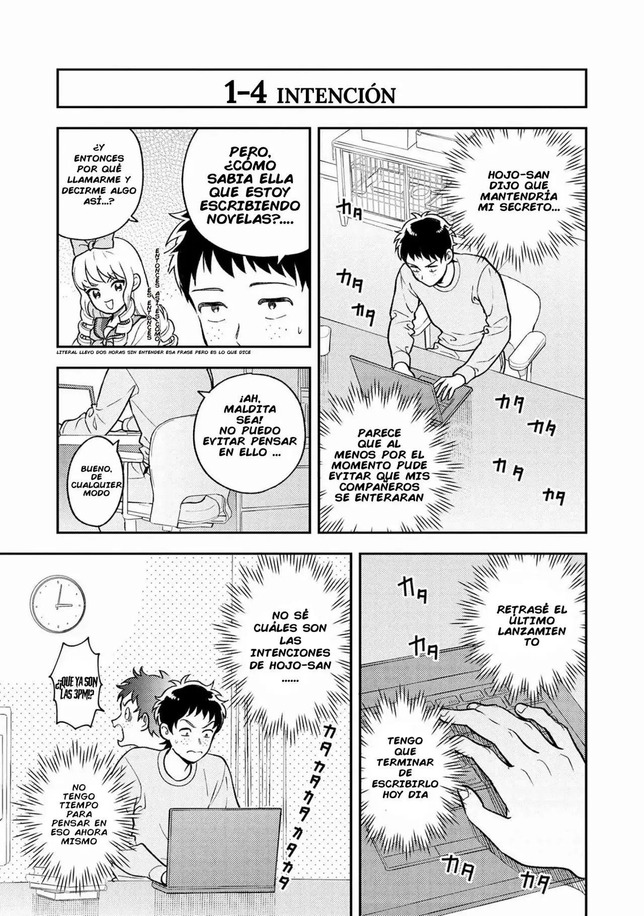 Houjou Urara no renai shousetsu o kaki nasai! (2020) - Capítulo 1.1 - Página 18 - LectorTMOo
